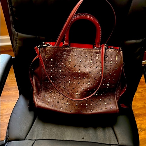 Coach Handbags - Coach Brown Leather Satchel with Elegant Design